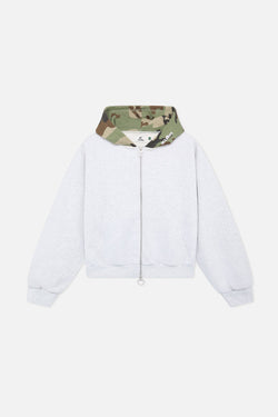 Mask Light Grey Zipper