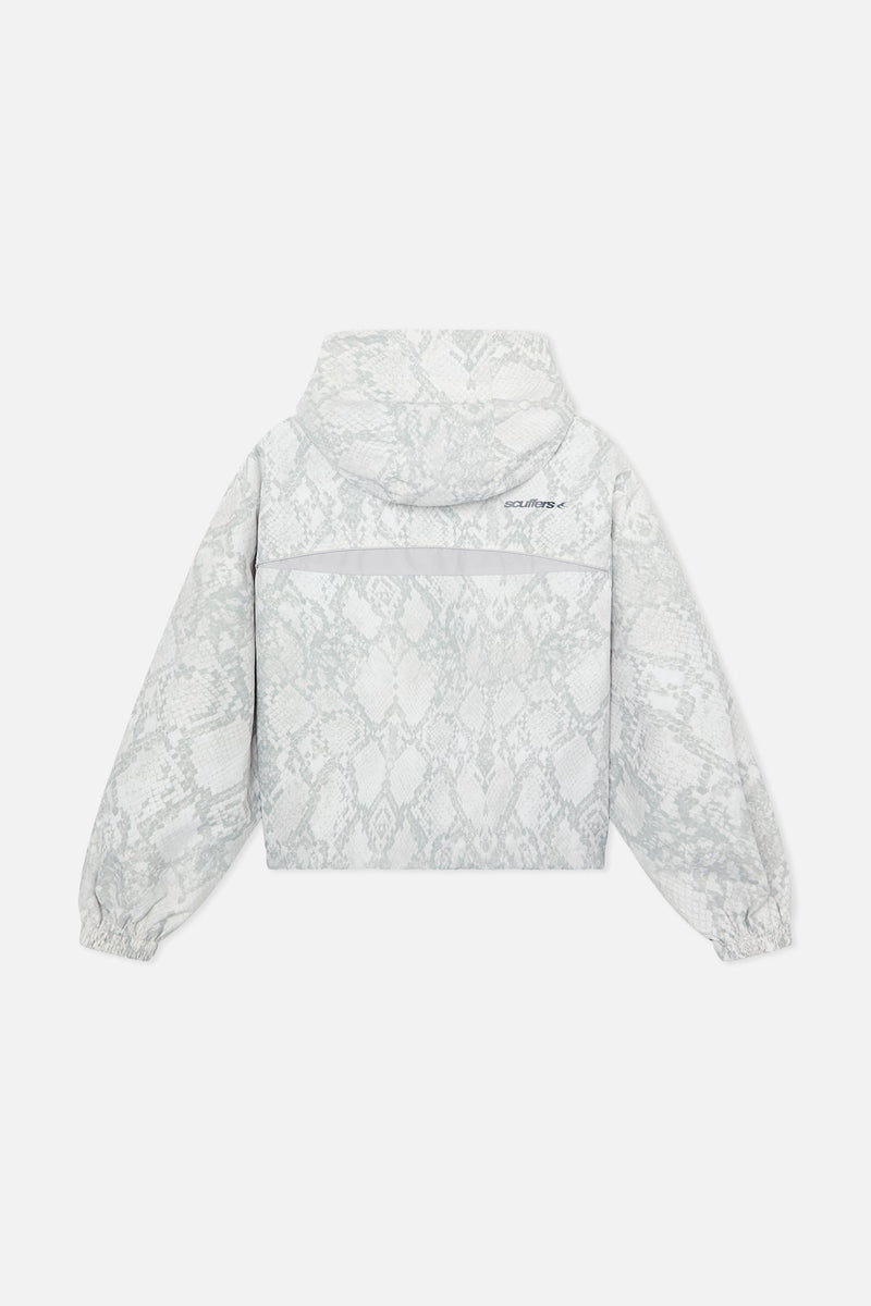Snake Light Grey Windbreaker