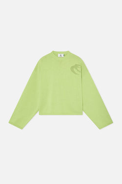 New Moon Green Knit