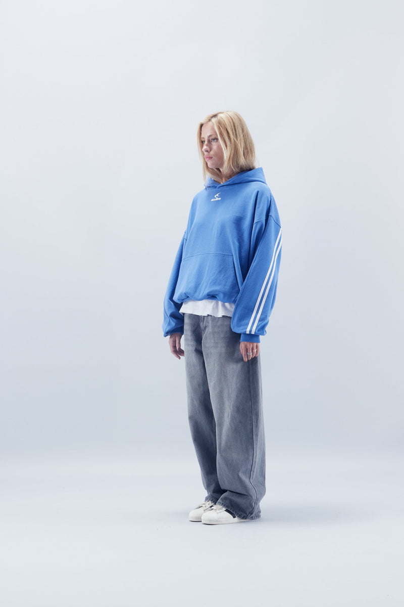 Stripes Royal Hoodie