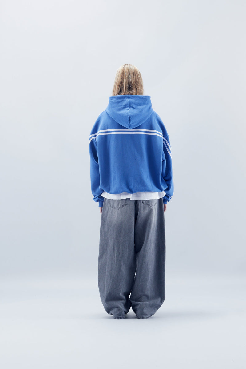 Stripes Royal Hoodie