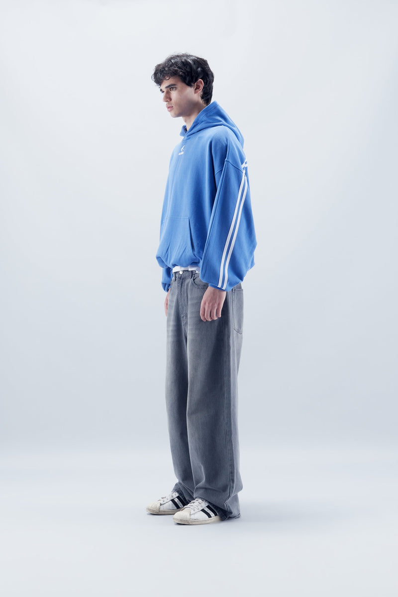 Stripes Royal Hoodie