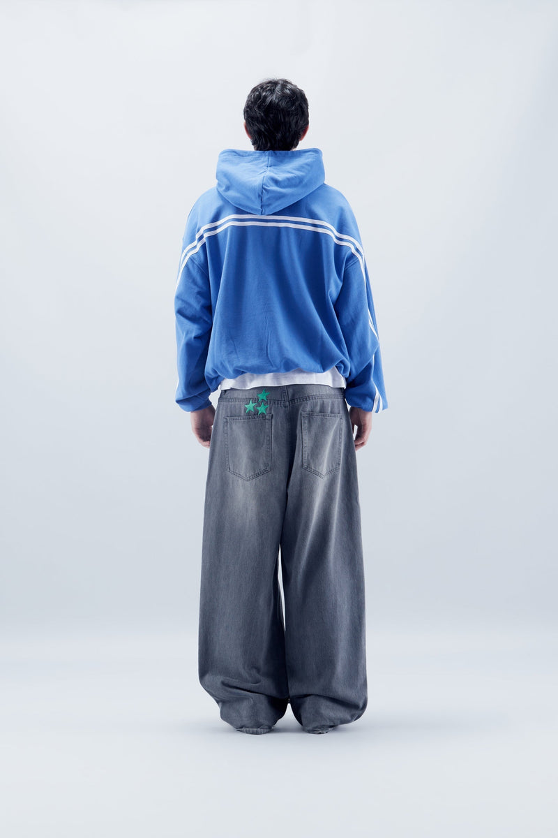 Stripes Royal Hoodie