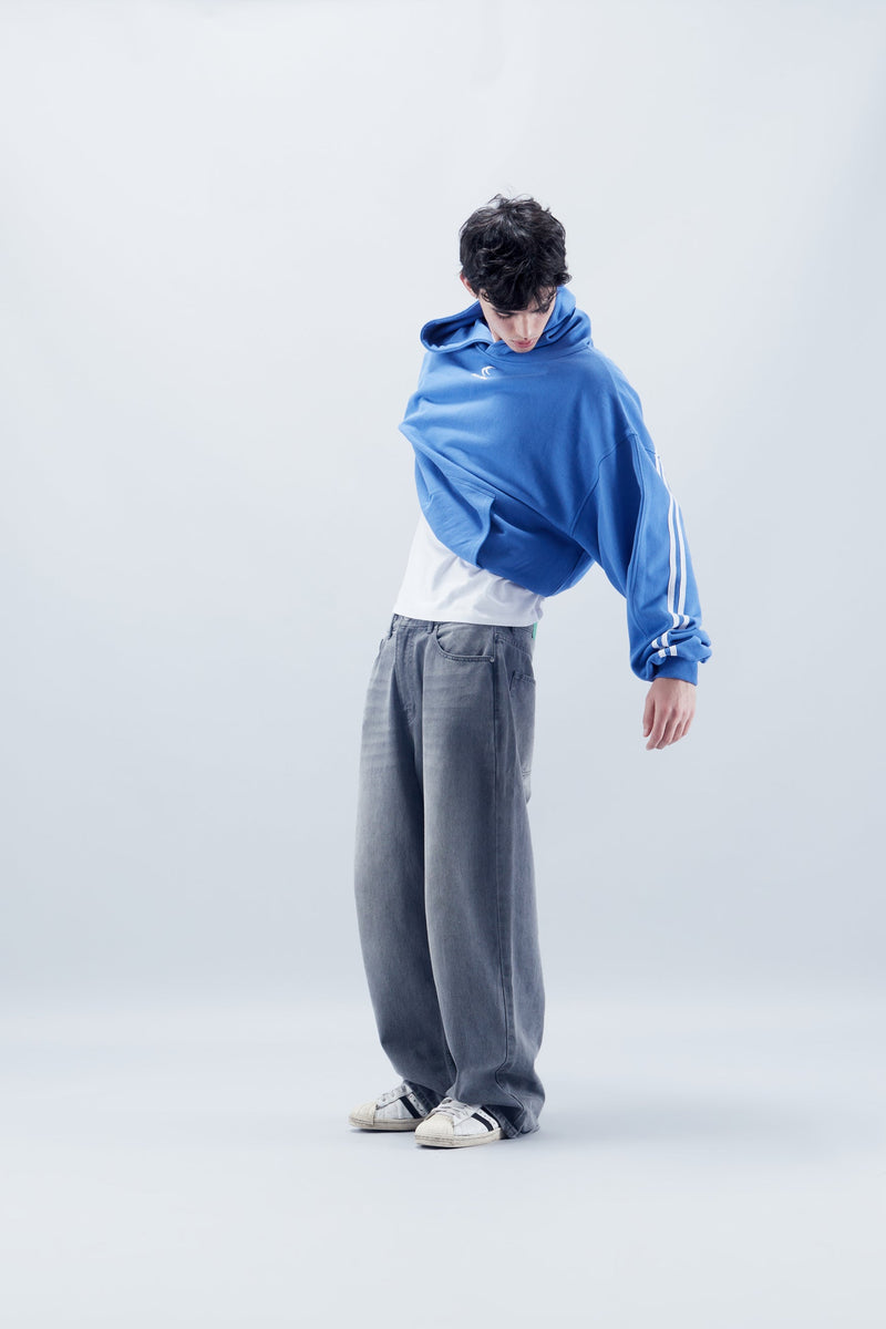 Stripes Royal Hoodie