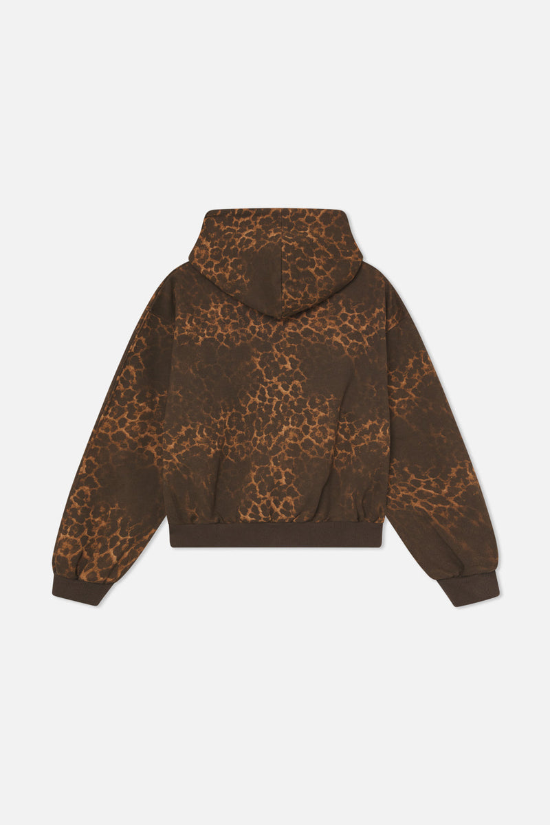Scff Leopard Zipper