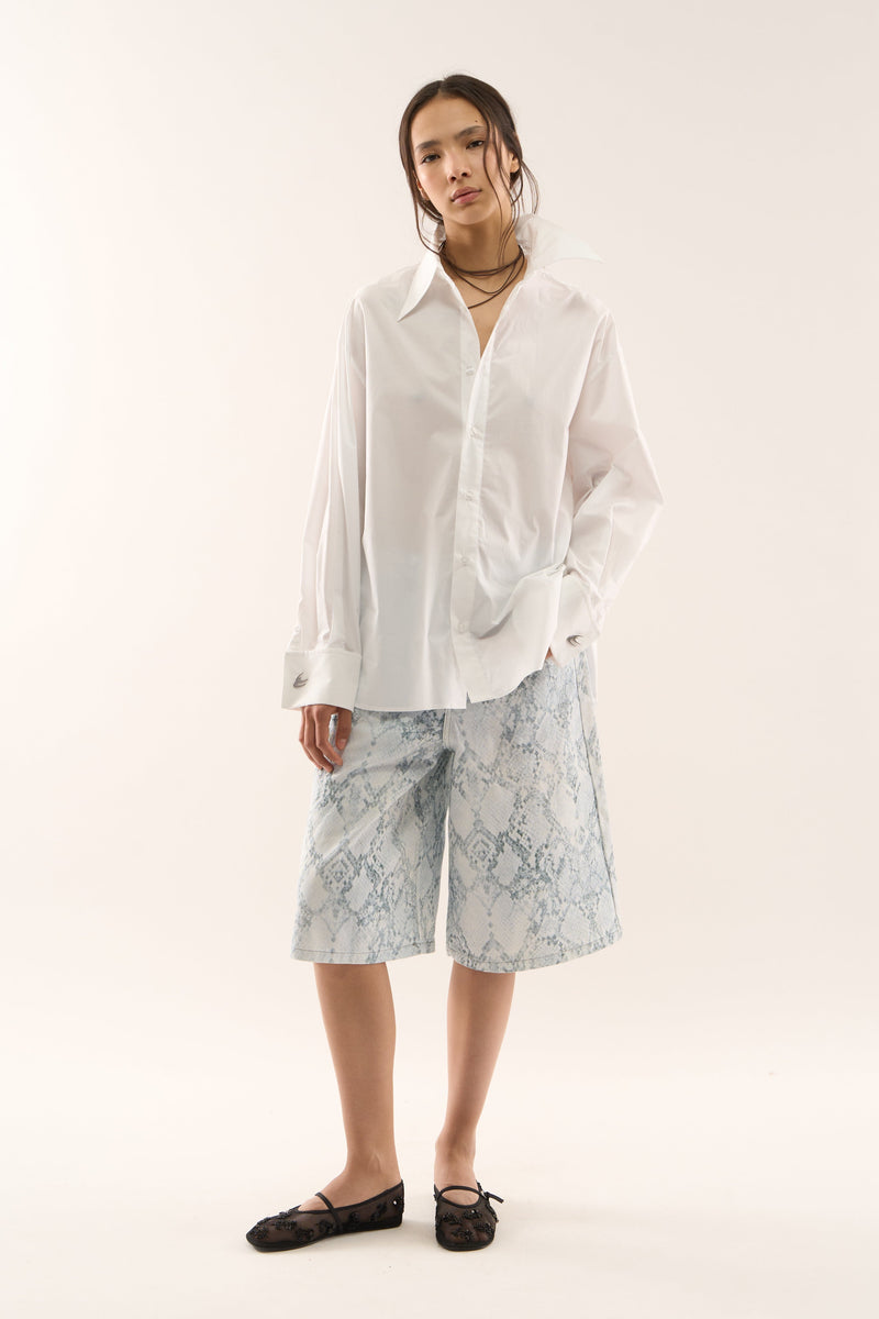 Night White Shirt