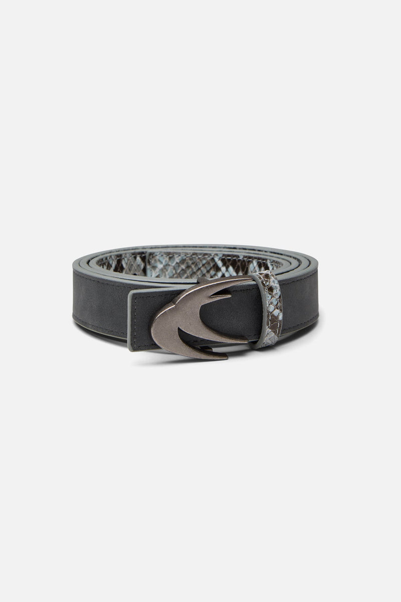 Snake White Belt