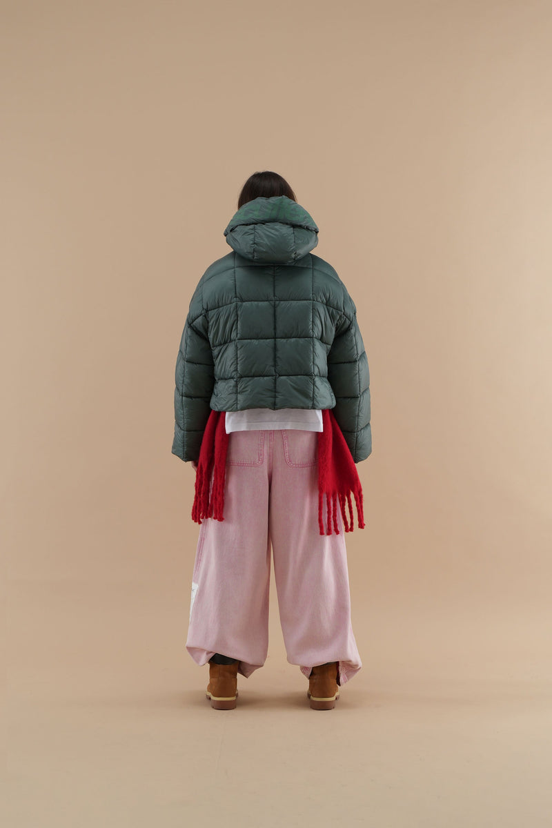 City Forest Green Puffer